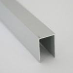 Profil U din aluminiu 12x18x0, 7 mm 2 m - UPA162