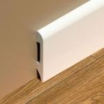 Plinta rotunjita polistiren extrudat 80x14mm - PR80. 01