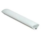 Profil LED pentru colt din aluminiu anodizat cu dispersor din policarbonat, 16. 4x16. 4 mm - PRO232
