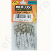 Set Prolux 18 buc. holzsuruburi aurii - SSD356. G18