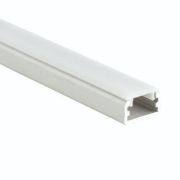 Profil LED aplicat din aluminiu anodizat cu dispersor, 12. 3x8 mm - PRO102