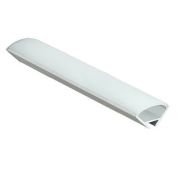 Profil LED pentru colt din aluminiu anodizat cu dispersor din policarbonat, 16. 4x16. 4 mm - PRO232