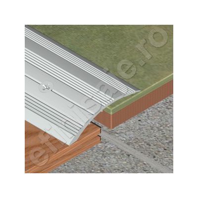 Trecere Prolux lata pentru diferenta de nivel din aluminiu eloxat - PSD418