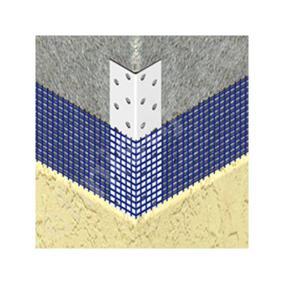 Cornier PVC pentru tencuiala cu plasa - CPP225