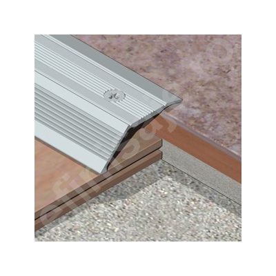 Trecere Prolux medie pentru diferenta de nivel din aluminiu eloxat - PSD358