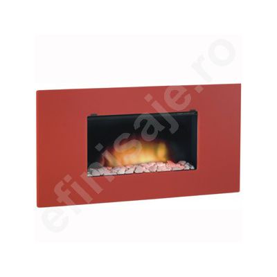 Semineu Valencia cu bordura din sticla rosie - VAL. SBS. 30
