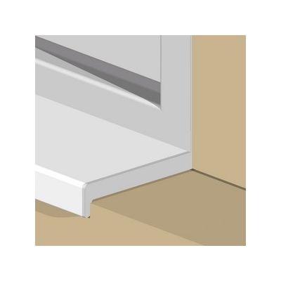 Terminatie Prolux dreapta pentru glafuri de interior - GCD100
