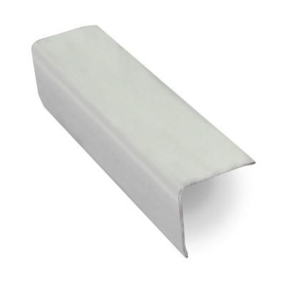 Cornier cu laturi tesite din aluminiu eloxat aspect periat - EAA206