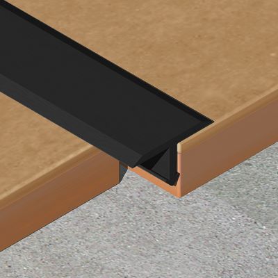 Profil T din aluminiu vopsit in camp electrostatic - TLA207