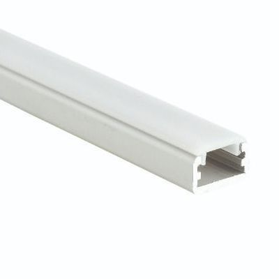 Profil LED aplicat din aluminiu anodizat cu dispersor, 12. 3x8 mm - PRO102