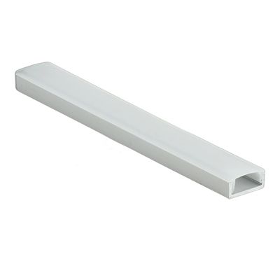 Profil LED aplicat din aluminiu anodizat cu dispersor, 12. 7x5. 9 mm - PRO122